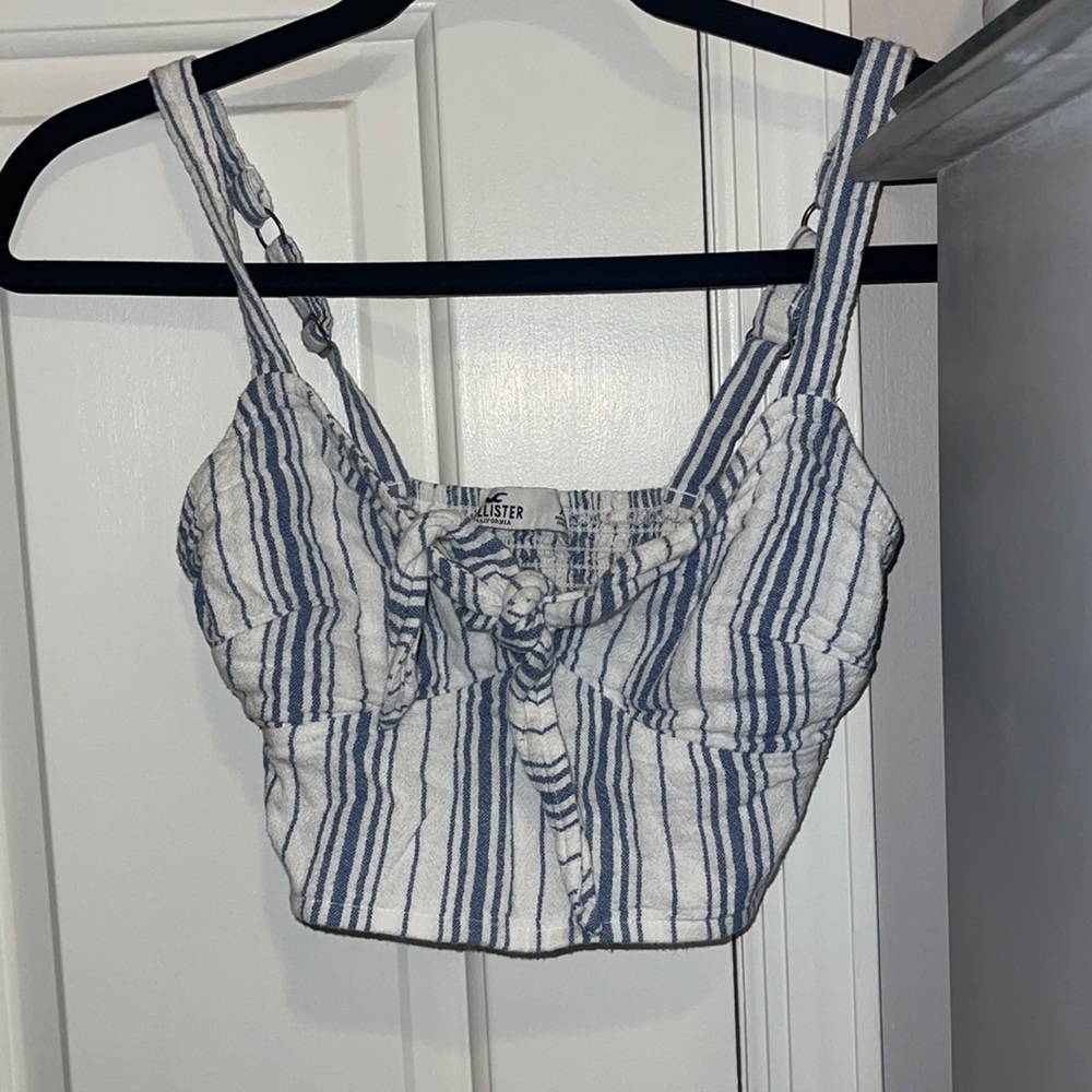 Tie Front Crop Top